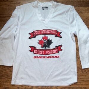 Tron Hockey Practice Jersey Sport International Hockey Academy White - Adult S